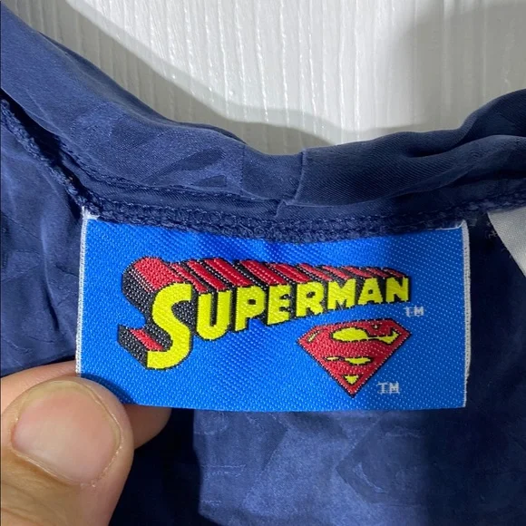 DC Comics Superman Blue and Orange Loungewear, A-020 - Picture 2 of 4